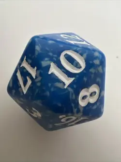 Magic The Gathering D20 Die Life Points Mark Forgotten Realms Adventures - Image 4