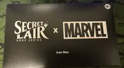 MTG Secret Lair Marvel Iron Man NON-FOIL SEALED - Image 2