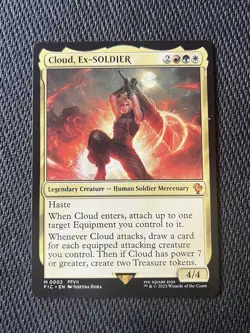 Cloud, Ex-Soldier #2 (Regular) MtG: Final Fantasy - Image 1