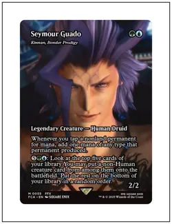 1x Seymour Guado - Kinnan, Bonder Prodigy, Final Fantasy, Magic MTG NM - Image 1
