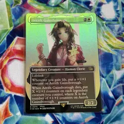 Aerith Gainsborough Showcase Foil, MTG Single, FIN 0374 Rare NM - Image 1