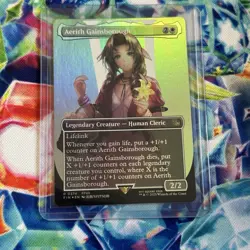 Aerith Gainsborough Showcase Foil, MTG Single, FIN 0374 Rare NM - Image 3