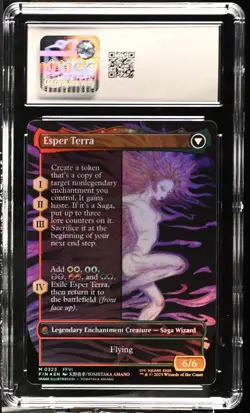 2025 Magic Terra Magical Adept 0323 Borderless Mythic Final Fantasy Foil CGC 10 - Image 2