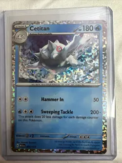 Cetitan 005/015 M23 McDonald’s Match Battle Holo Rare Promo Pokemon TCG 2023 NM - Image 1