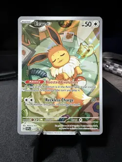 Pokemon TCG Eevee 173 Holo Promo Prismatic Evolutions Perfect Condition - Image 1