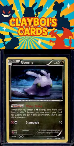 Goomy XY - Ancient Origins Pokemon 58/98 Common NM+ - Image 1
