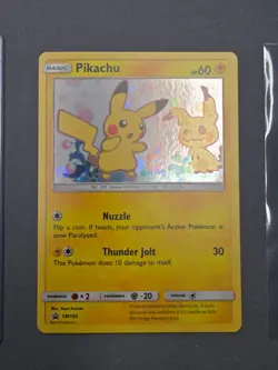 Pikachu SM162 Sm Holo Pokemon TCG Promo Lightly Played - Image 1