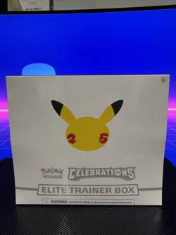Pokemon TCG: 25th Anniversary Celebrations Elite Trainer Box (2021) 820650809439 - Image 1