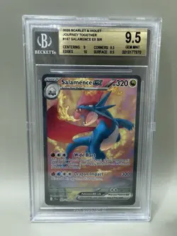 Salamence Ex 187/159 Pokemon Journey Together BGS Gem Mint 9.5 - Image 3