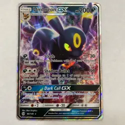 Pokemon Umbreon GX 80/149 Sm Base Set Ultra Rare (MP) - Image 2