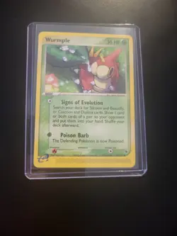 Wurmple 78/109 Pokemon EX Ruby & Sapphire - Image 1