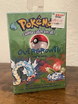 Pokemon - OVERGROWTH Base Set Theme Deck Potentially Shadowless. DECK ON TOP! - Image 1