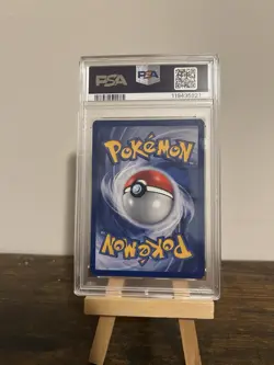 2000 Pokemon TCG Pokemon League Black Star Promo 18 Team Rockets Meowth PSA6 (B) - Image 2