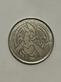 Lugia Metal Coin Pokemon Nintendo CR/GF 2001 Wizards of The Coast - Image 1
