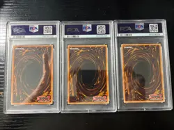 2024 Yu-Gi-Oh! PSA Graded 9 Lot (3) 1st Edition Holo Must See! - Image 4