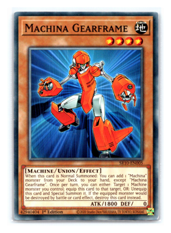 Machina Gearframe - SR10-EN005 - Common - 1st Edition - Yugioh - Image 1