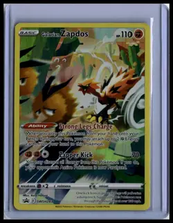 2019 Pokemon SWSH: Sword & Shield Promo Cards Galarian Zapdos #SWSH283 - Image 1