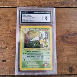 Pokemon Card - Kogas Beedrill 9/132 Gym Challenge Holo WOTC Rare - CGC 9 Mint - Image 1