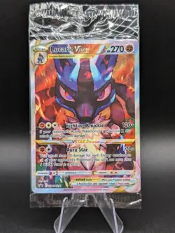 Pokemon TCG Lucario VSTAR SWSH291 SWSH: Sword & Shield Promo Card Holo Sealed - Image 1