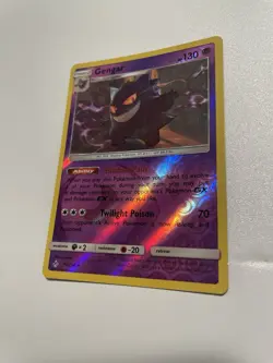 Pokemon Gengar Card 70/214 Reverse Holo Rare SM Unbroken Bonds - Image 2