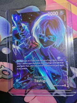 Tashigi R/Sp Parallel OP12 OP06-050 Legacy of The Master One Piece Card English - Image 2