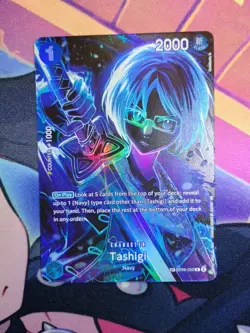 Tashigi R/Sp Parallel OP12 OP06-050 Legacy of The Master One Piece Card English - Image 3