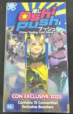 Oshi Push Vtuber Trading Card Game TCG CCG Convention Exclusive Box - Image 1