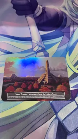 Lone Tower Foil Crossroads Promo Card Sorcery Contested Realm Pack Fresh TCG - Image 2