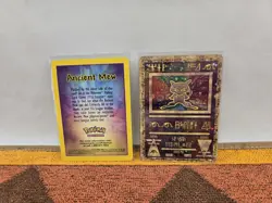 Ancient Mew 1 Holo Promo NM - With Details Card - Image 1