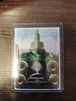 Gundam Card Game Newtype Rising Resource Card R-006 C+ Kshatriya - Image 1