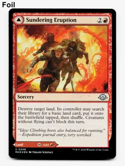 Sundering Eruption - FOIL - MTG: Modern Horizons 3 🔥 - Image 1