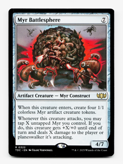 Myr Battlesphere [Commander: Tarkir Dragonstorm] MTG Magic NM/M 💀 - Image 1