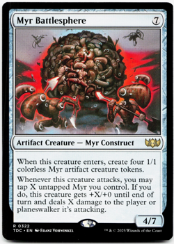 Myr Battlesphere [Commander: Tarkir Dragonstorm] MTG Magic NM/M 💀 - Image 3