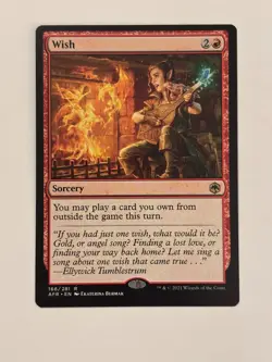 Wish Adventures in the Forgotten Realms Magic the Gathering MTG - Image 1