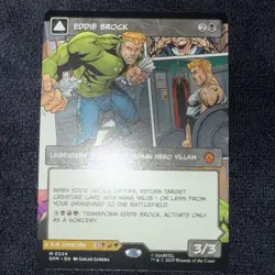 Eddie Brock (0224) (Borderless) Marvel's Spider-Man Regular Near Mint - Image 3