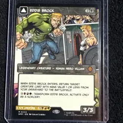 Eddie Brock (0224) (Borderless) Marvel's Spider-Man Regular Near Mint - Image 5