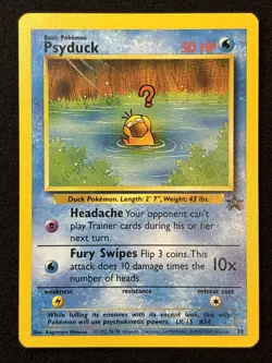 Pokemon Psyduck WOTC Black Star Promo 20 - Image 1