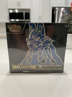 Pokemon Center ETB Mega Evolution Lucario with case included - Image 2