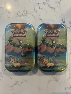 2x Pokemon Vibrant Paldea Mini Tin Ceruledge SCARLET VIOLET NEW FACTORY SEALED - Image 1