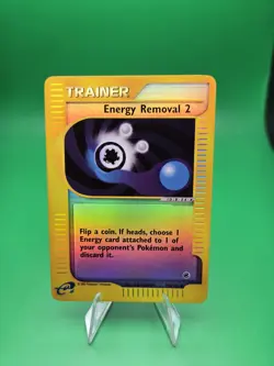 Energy Removal 2 140/165 Expedition Base Set Reverse Holo Pokemon 2002 - Image 1