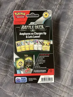 Pokemon EX Battle Deck Lucario,Greninja, And Ampharos - Image 4