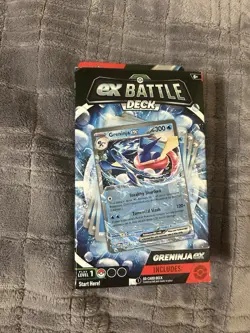 Pokemon EX Battle Deck Lucario,Greninja, And Ampharos - Image 5