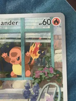 Charmander Illustration Rare Promo SVP 044 Pokemon Obsidian Flames NM Near Mint - Image 5