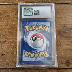 Pokemon Gym Challenge TCG Rocket's Zapdos 15/132 Holo CGC 8 - Image 2