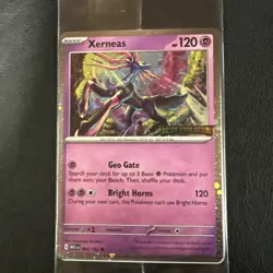 Pokemon Mega Evolution 2025 - Xerneas 2025 Bestbuy Stamped Promo NEW & Sealed - Image 1