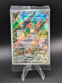 SEALED Charmander 044 SVP EN Pokemon Obsidian Flames ETB Promo Scarlet & Violet - Image 1