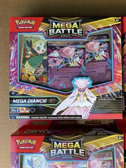 Pokemon Lot Of 4 Sealed Mega Diancie ex Battle Decks - Image 3