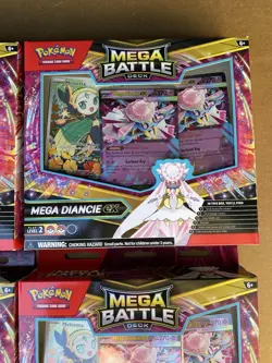 Pokemon Lot Of 4 Sealed Mega Diancie ex Battle Decks - Image 4
