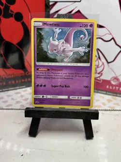Mewtwo SM77 Holo - Black Star Promo - Pokemon Sun & Moon Promos - Image 1