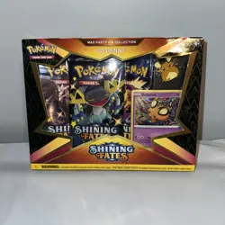 Pokemon Shining Fates DEDENE "Mad Party Pin Collection" Sealed Box - Image 1